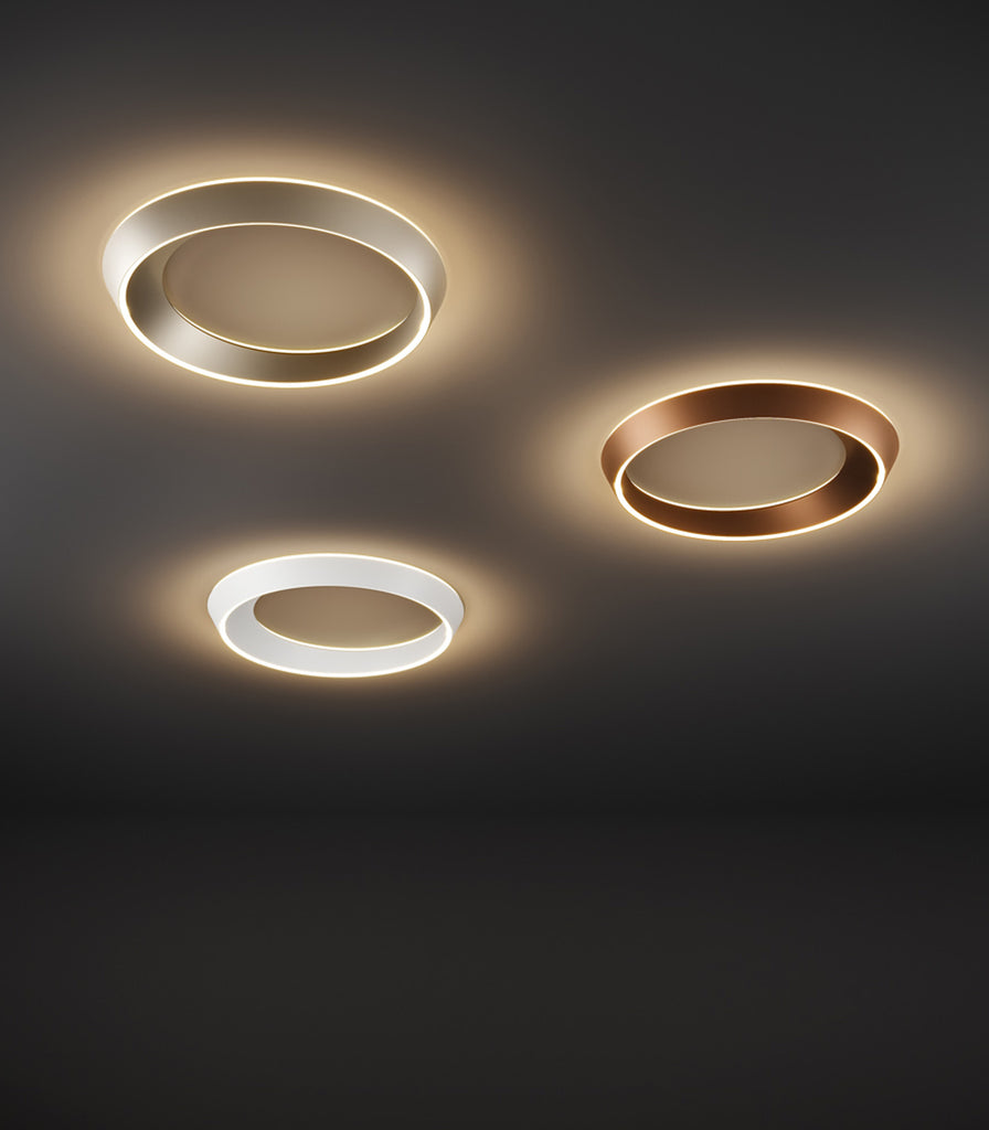 Lodes Tidal Ceiling Light featured within interior space