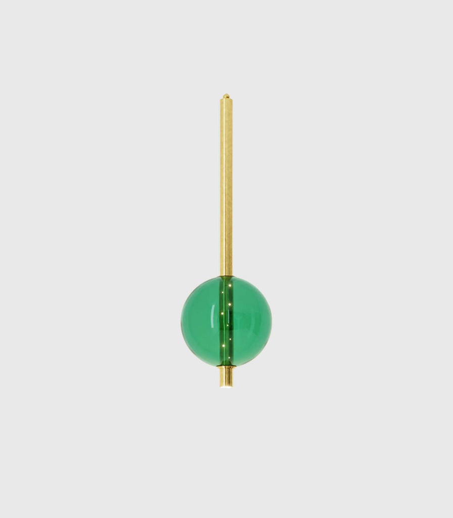 Ilanel Falling Comet Pendant Light in Emerald/ Medium