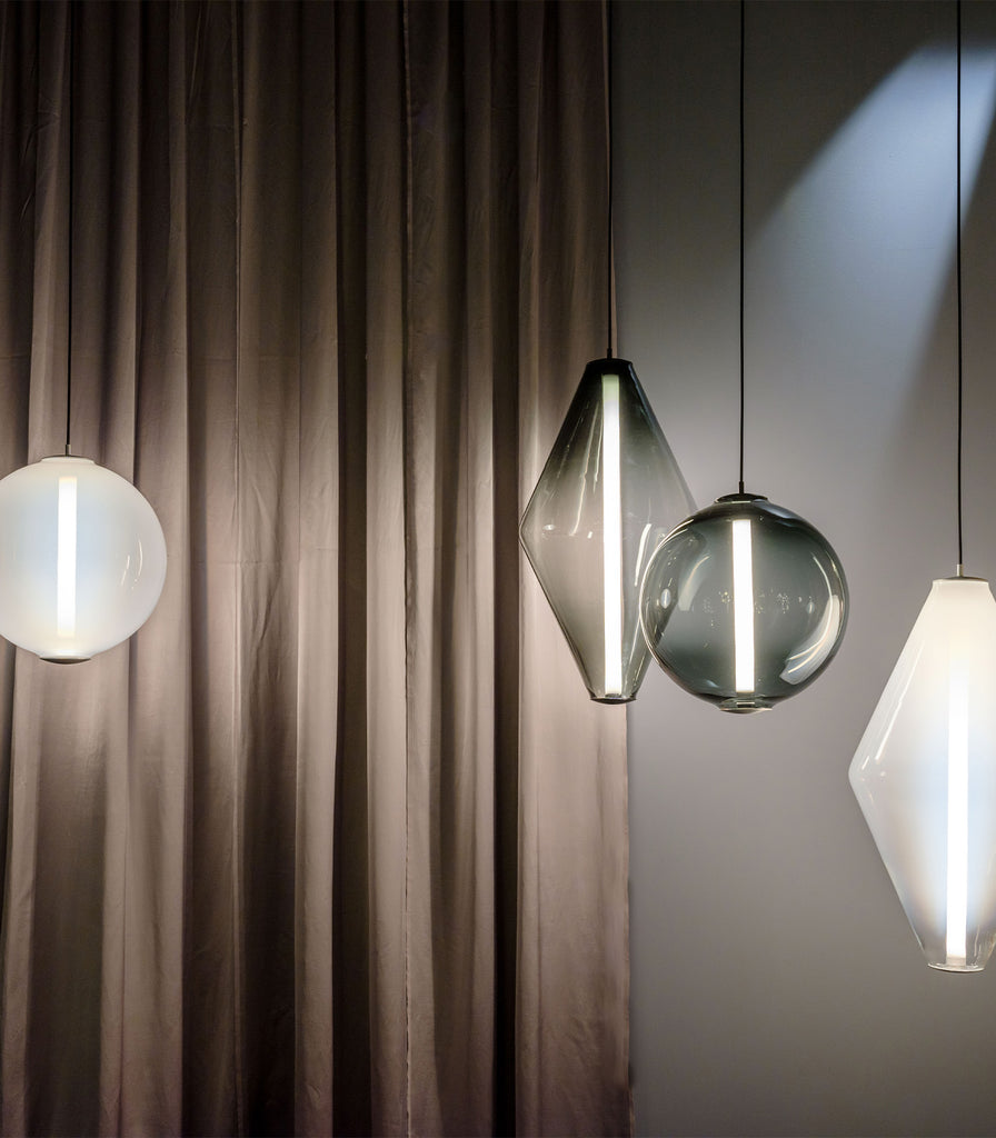 Bomma Buoy Double Cone Pendant Light featured within interior space