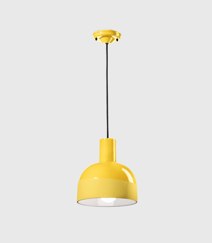 Ferroluce Caxixi Pendant Light  in Yellow