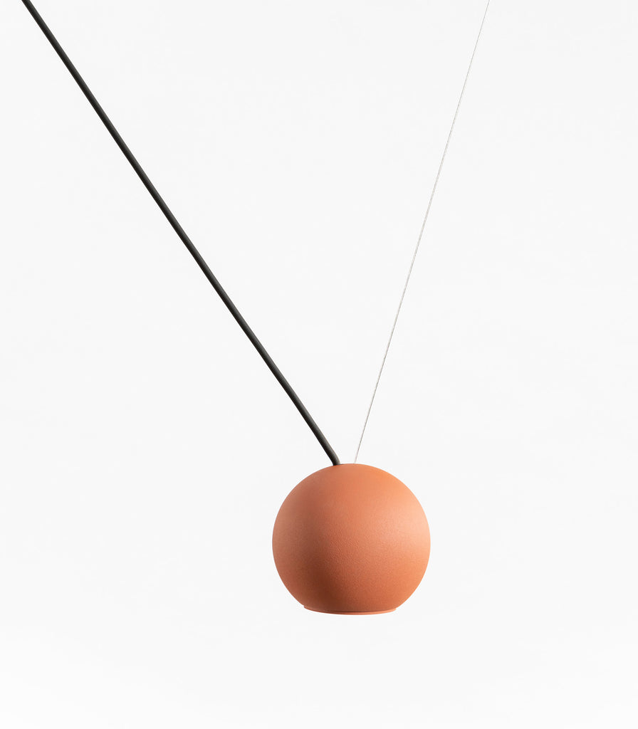 Lighterior Compass Cluster Pendant Light in Terracotta