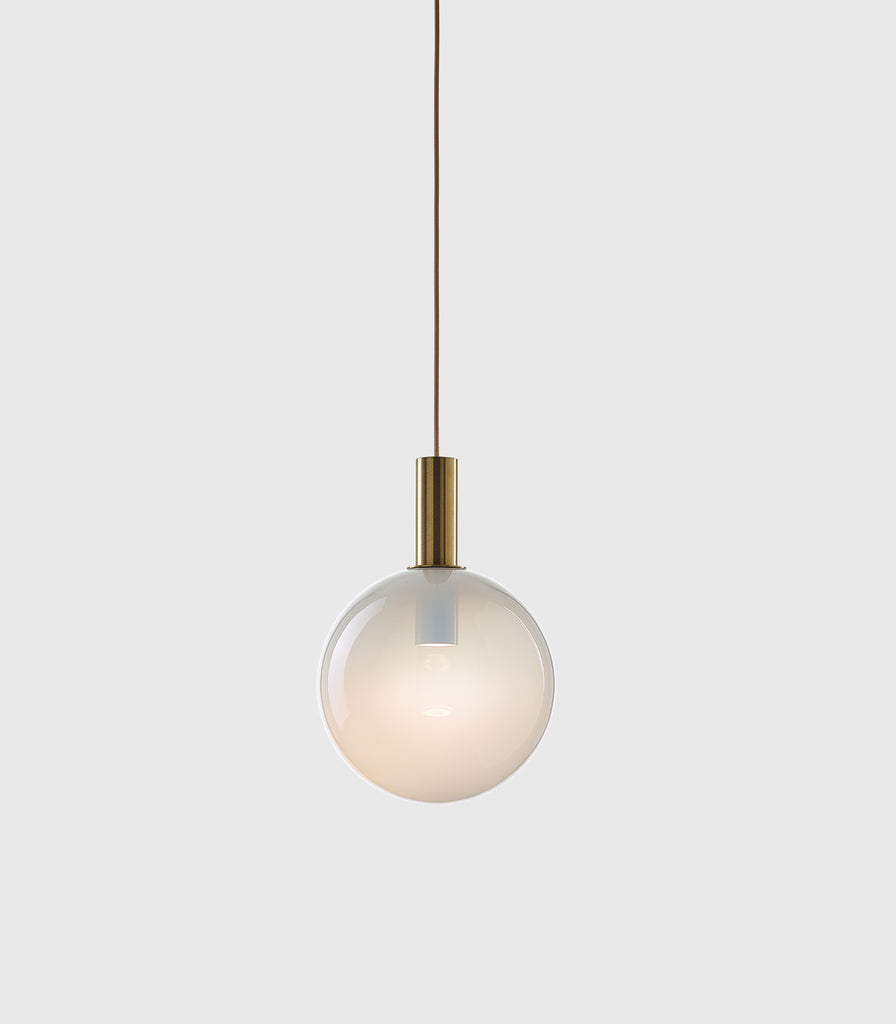Bomma Divina Pendant Light in Clear/ Brushed Gold