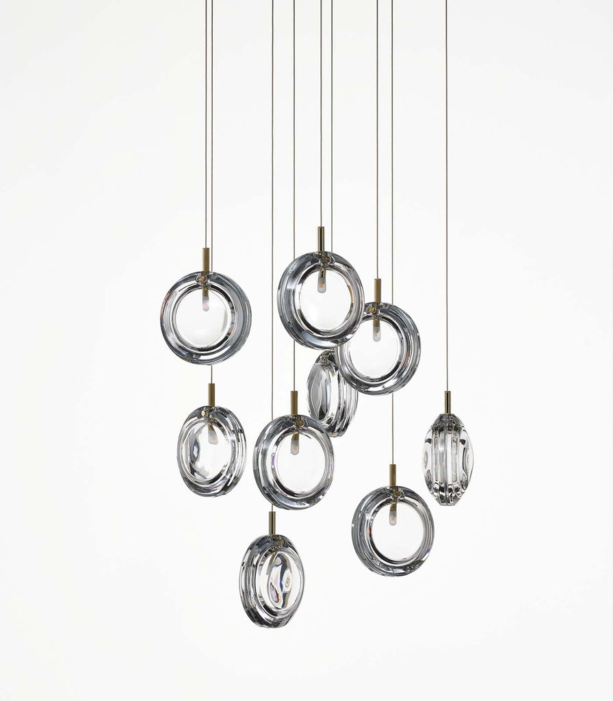 Bomma Lens Pendant Light featured within interior space