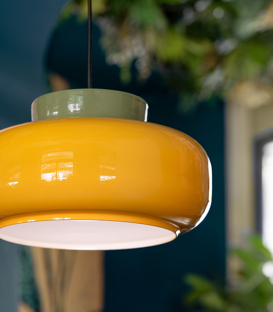 Ferroluce Maracanà Pendant Light featured within interior space