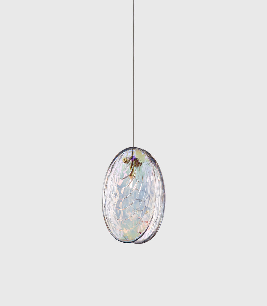 Bomma Mussels Pendant Light in Pearl/ Brushed Gold