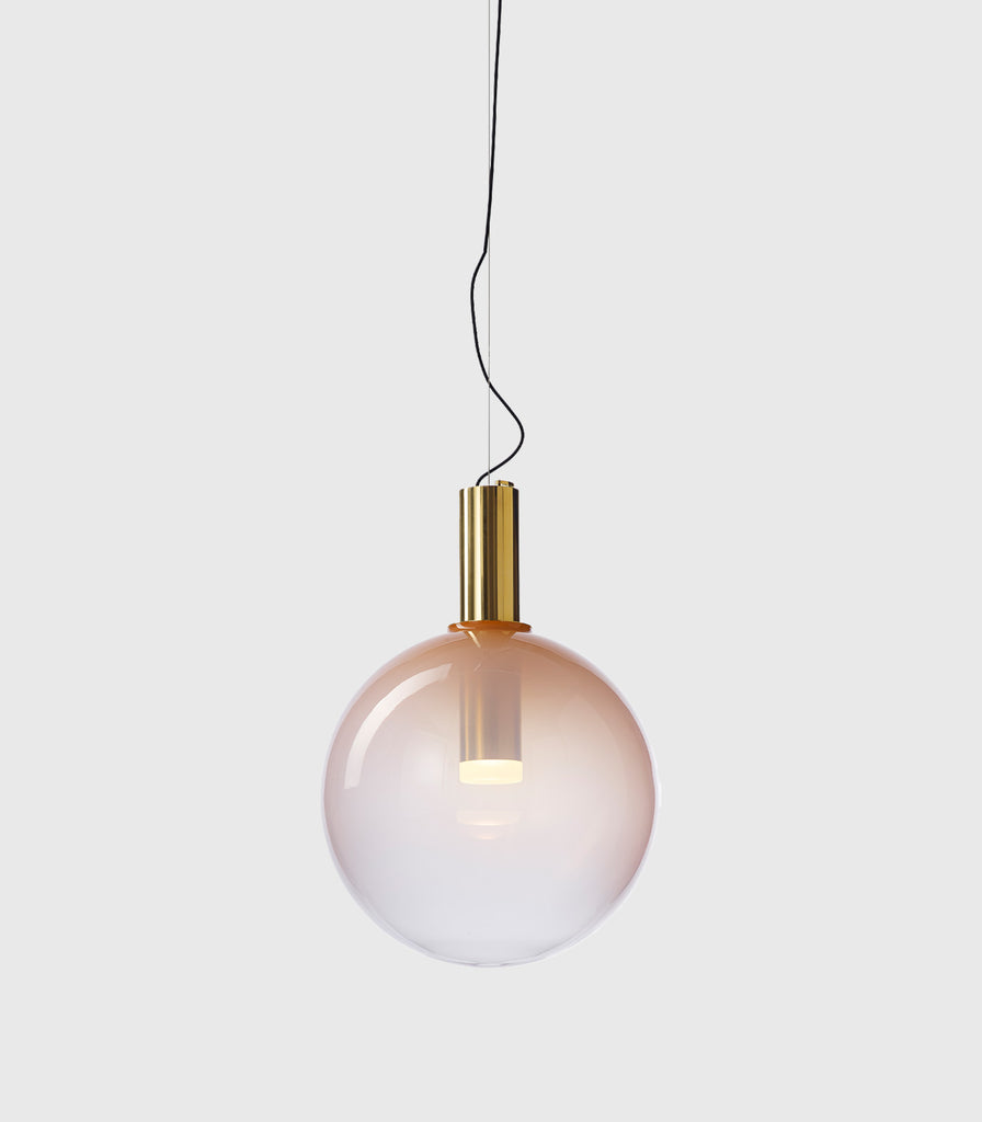 Bomma Phenomena Large Pendant Light in Flamingo Pink/ Gold