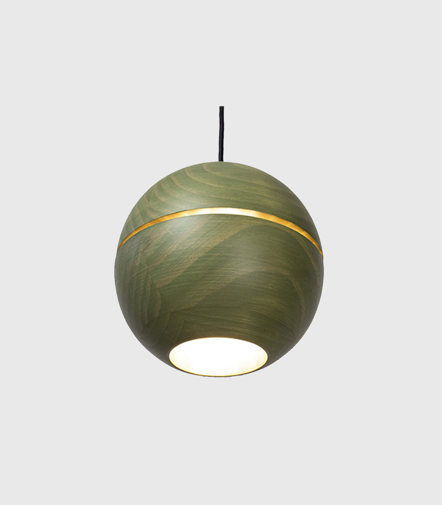 Ilanel Saturn Pendant Light in Olive