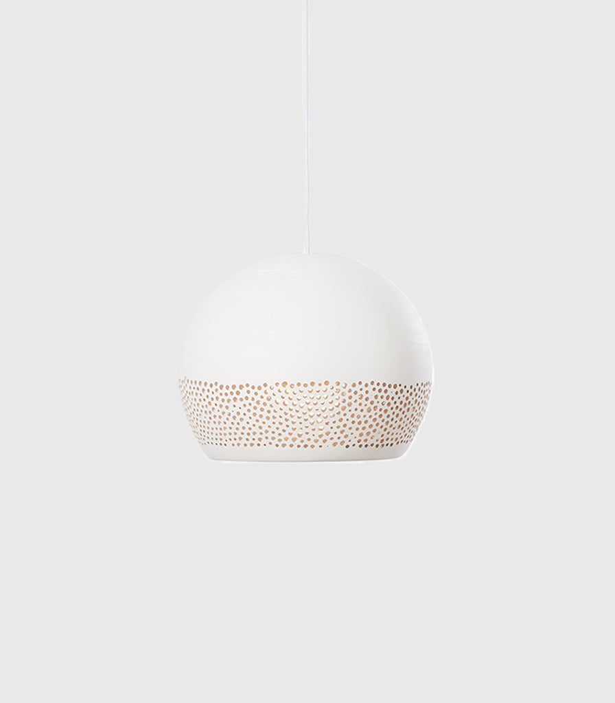 Klaylife Sponge Ro Pendant Light in Medium/White