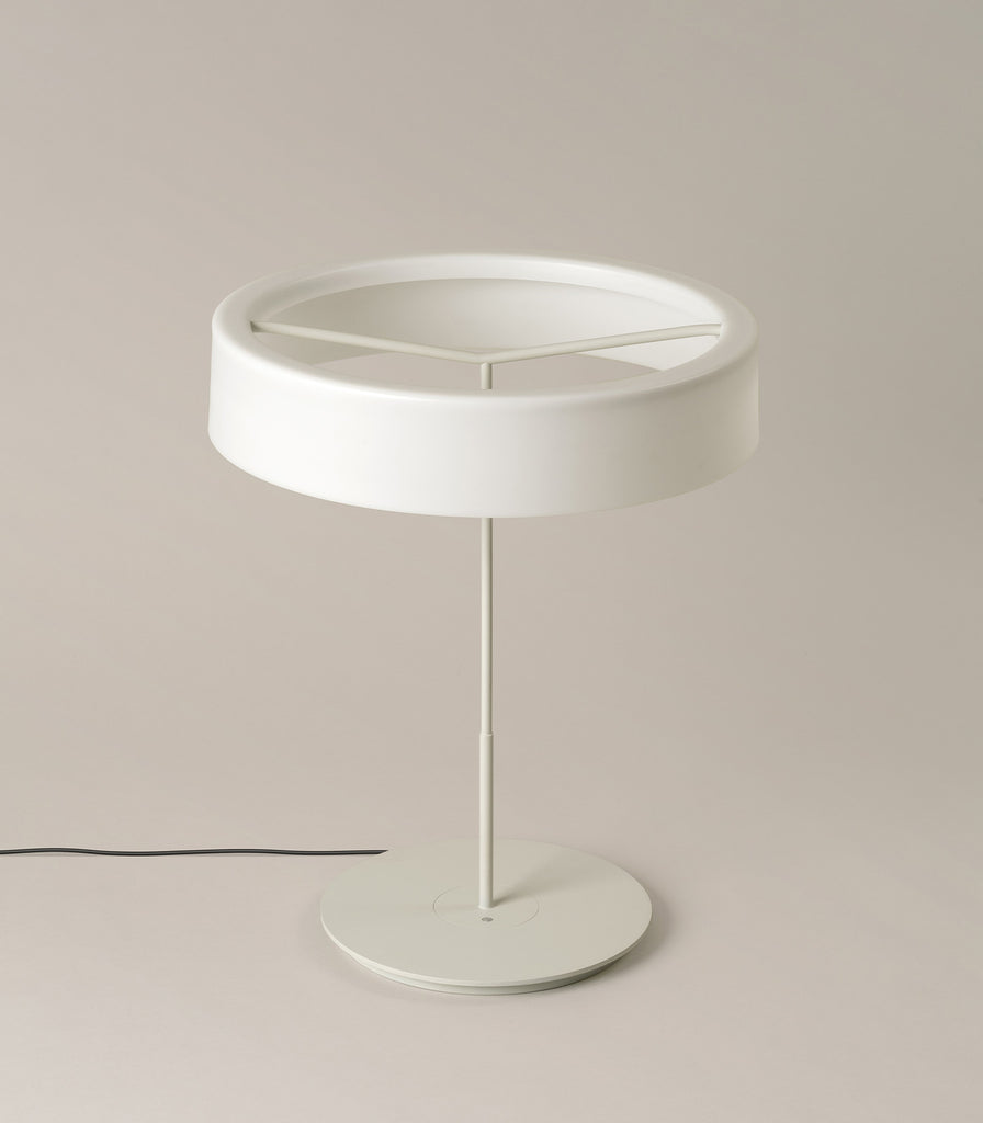 Santa & Cole Sin Table Lamp in Large/White Grey/Opal