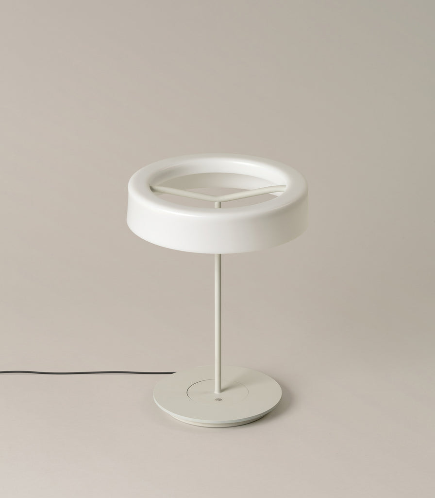 Santa & Cole Sin Table Lamp in Small/White Grey/Opal