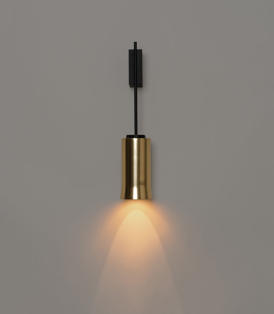 Santa & Cole Cirio Wall Light in Polished Brass