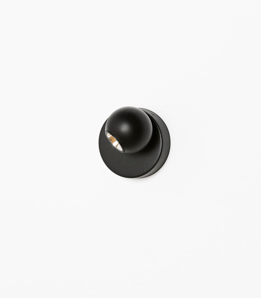 Lighterior Compass Flush Wall Light in Black