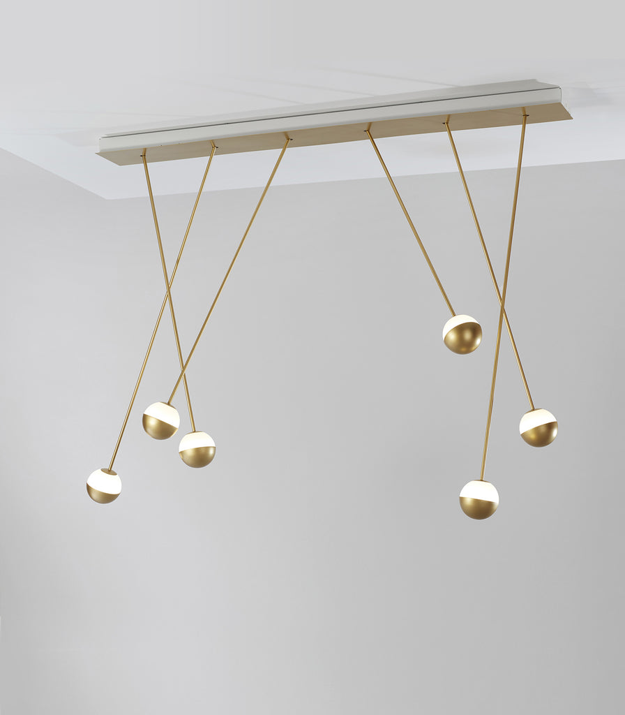 Estiluz Alfi 6lt Pendant Light featured within interior space