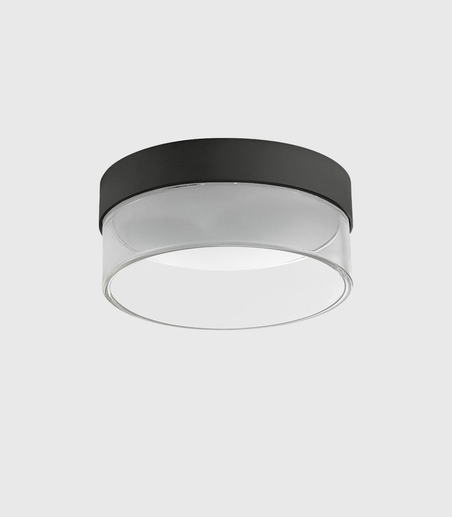 Linea Light Crumb Ceiling Light in Large / Black