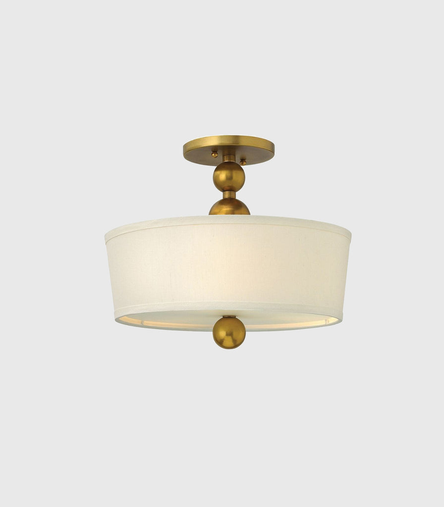 Elstead Zelda Ceiling Light in Vintage Brass