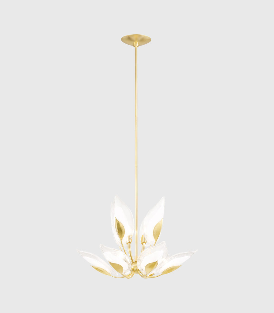 Hudson Valley Blossom Chandelier in 12lt