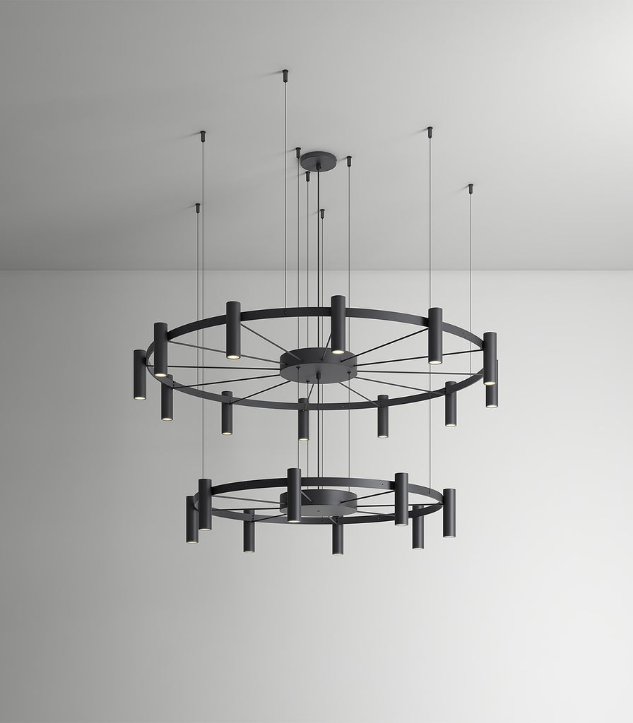 Estiluz Laverd 16lt Chandelier featured within interior space