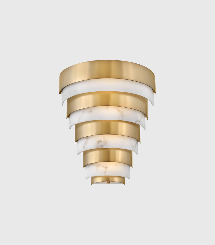 Elstead Echelon Wall Light in Heritage Brass