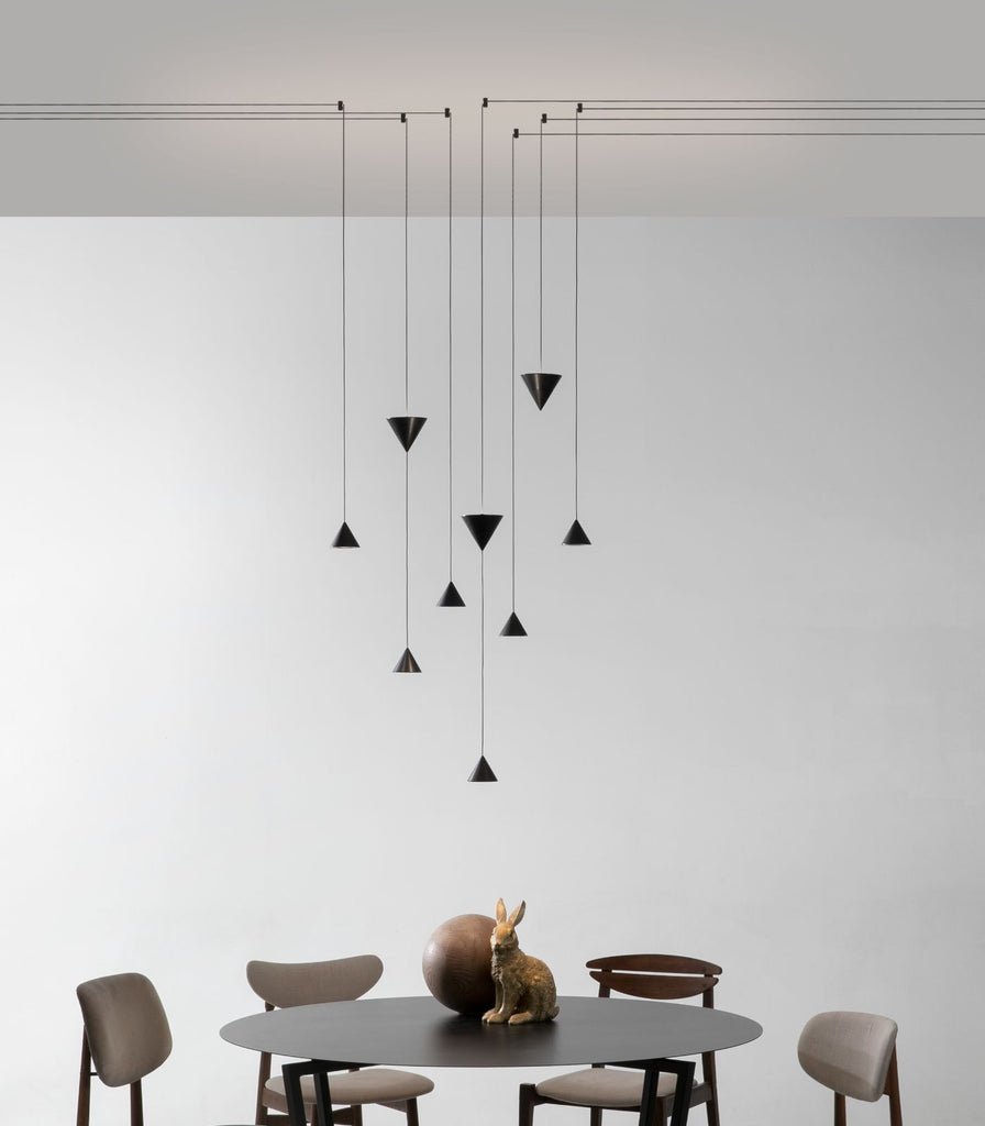 Karman Filomena Cluster Pendant Light featured within a interior space