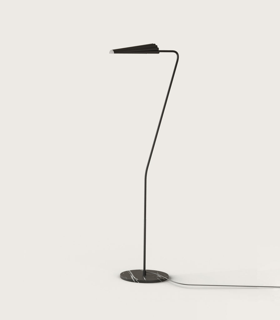 Aromas Bion Floor Lamp in Matte Black/Matte Black