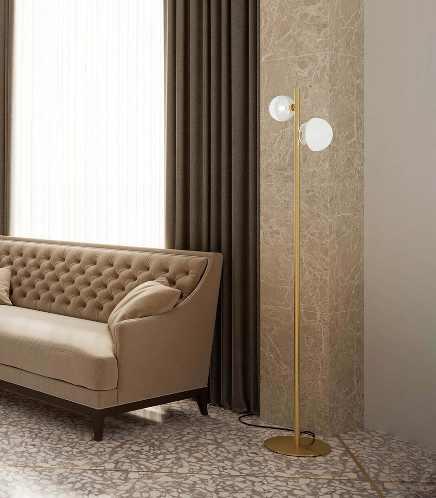 Il Fanale Molecola Floor Lamp featured within a interior space