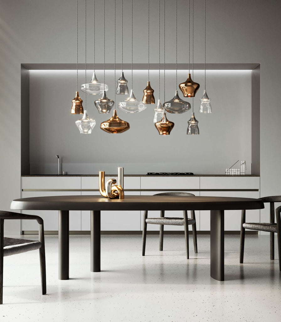Lodes Nostalgia Small Pendant Light featured within a interior space