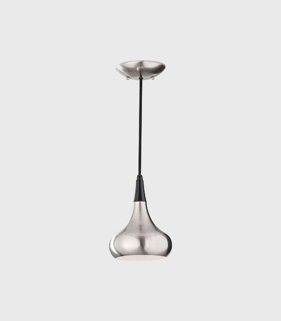 Elstead Beso Pendant Light in Small/Brushed Steel