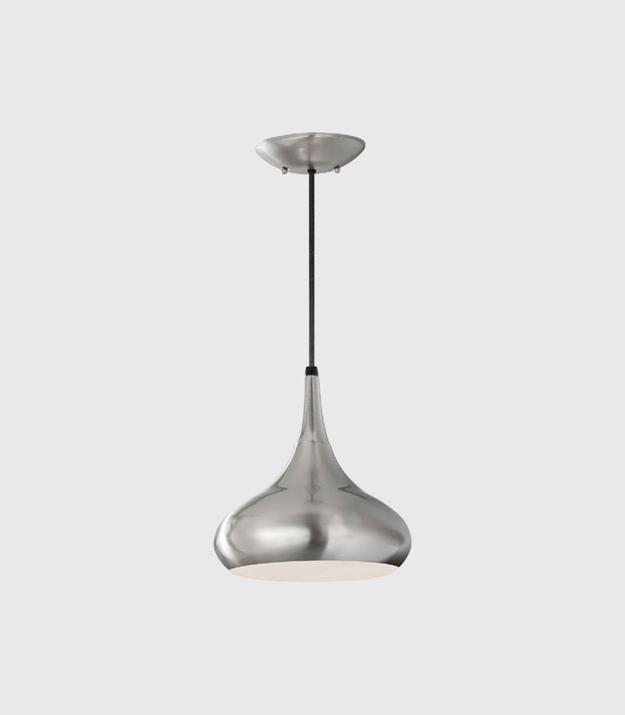 Elstead Beso Pendant Light in Medium/Brushed Steel