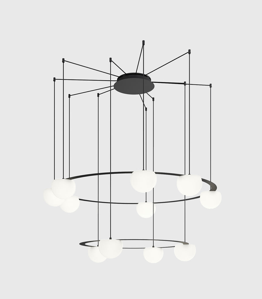 Estiluz Circ 7lt Pendant Light featured within interior space