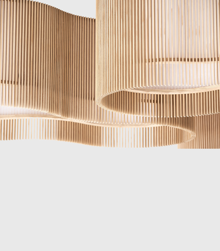Maker Design Studio iO nimbus pendant light close up