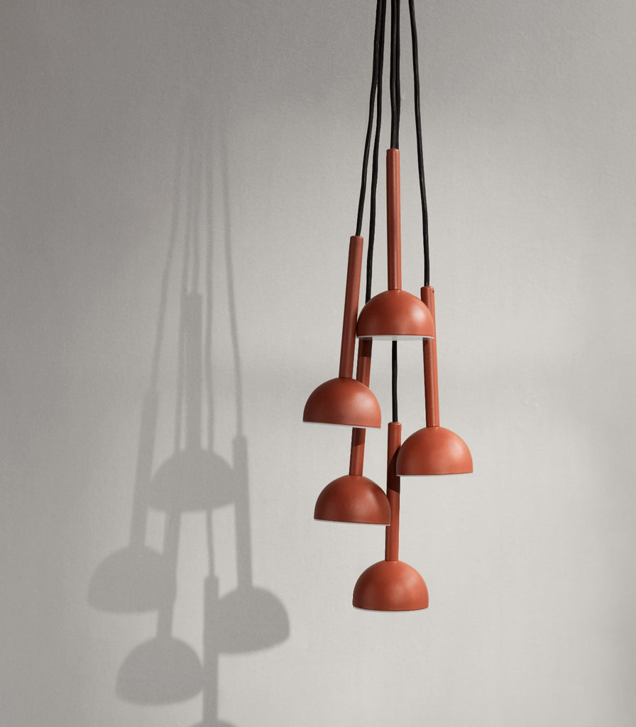 Northern Blush Pendant Light featured within a interior space