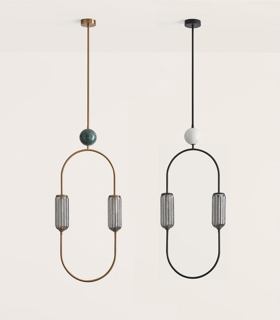 Aromas Clip Pendant Light featured within interior space