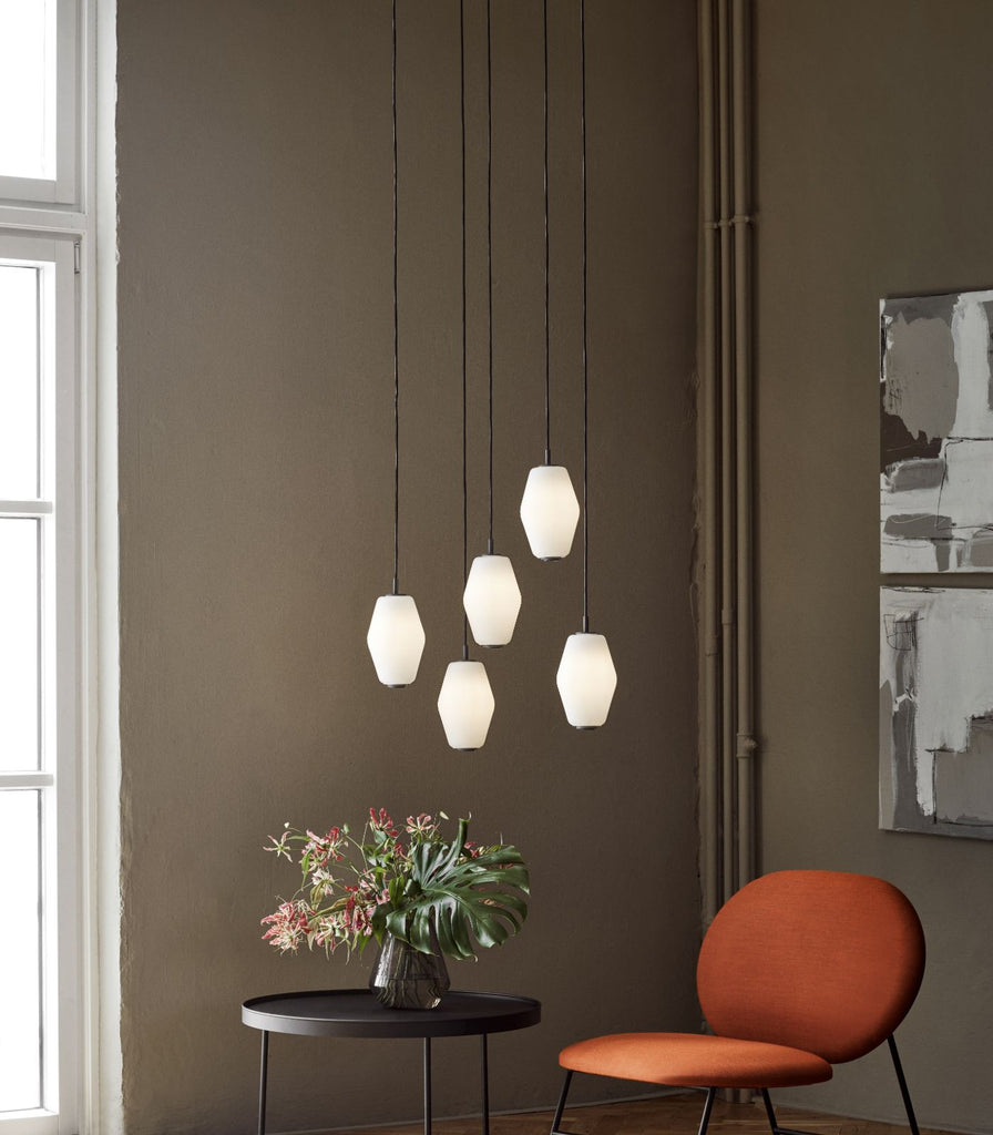 Northern Dahl Small Pendant Light featured within a interior space