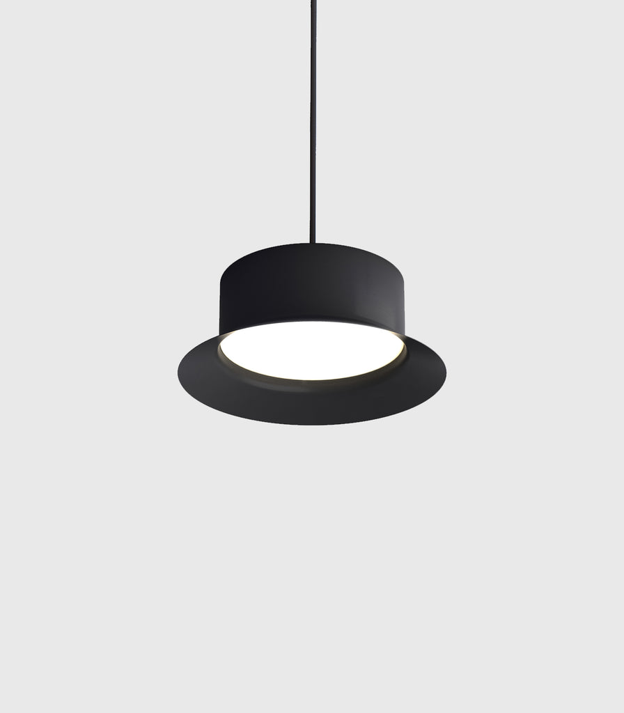 Estiluz Maine Pendant Light in Black/Small