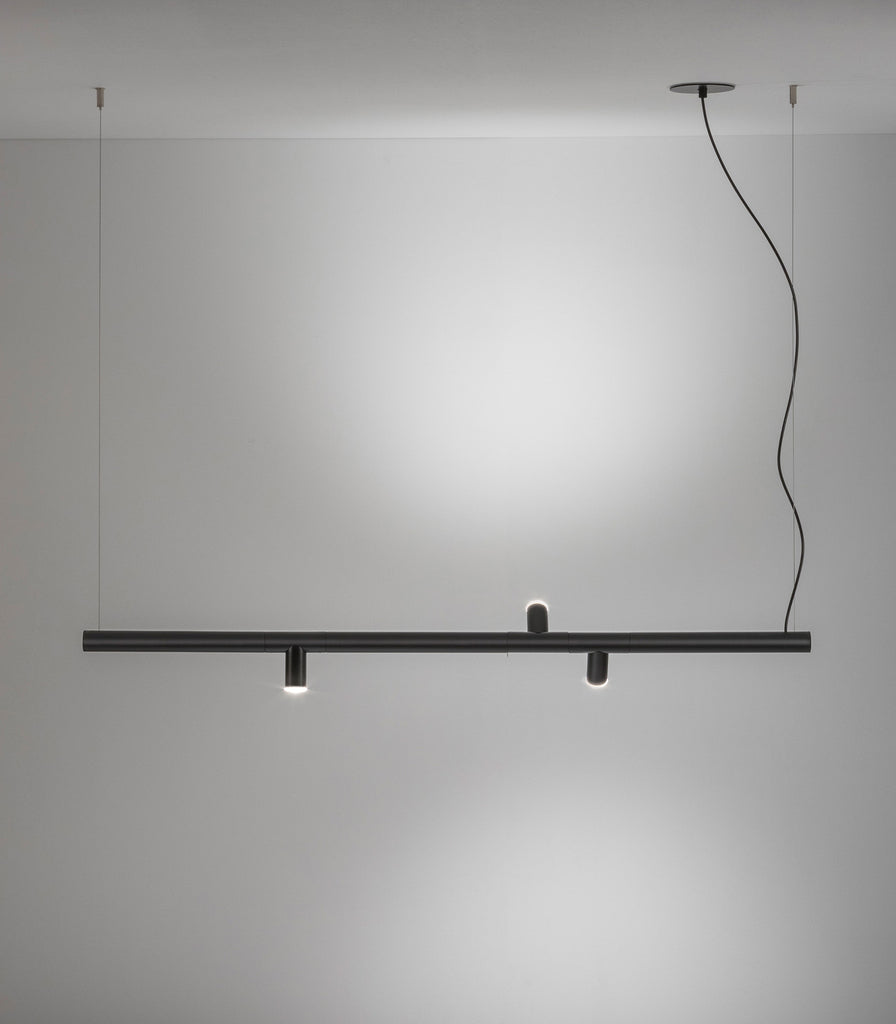 Estiluz Morse Linear Pendant Light featured within interior space