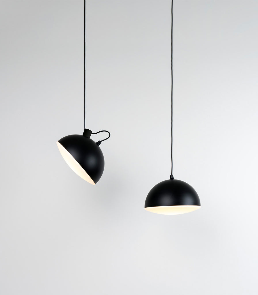 Milan Nod Single Pendant Light featured within interior space