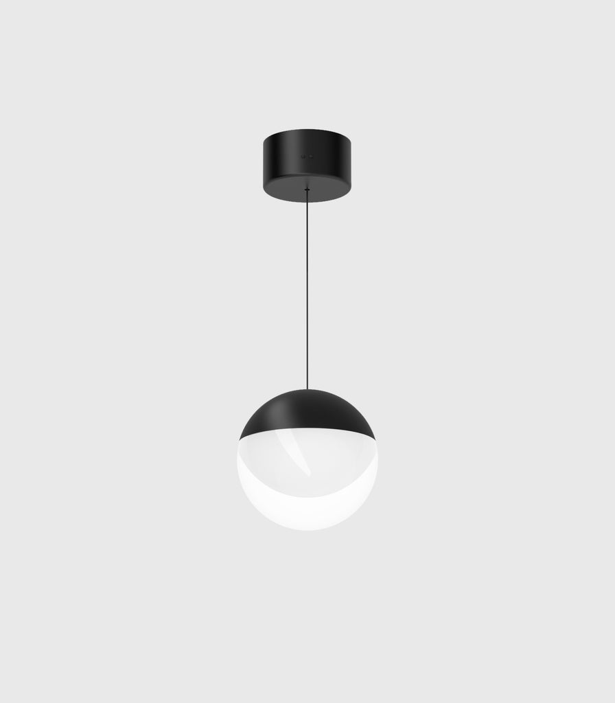 Linea Light Rossini Verdi Pendant Light in Rossini/ Black