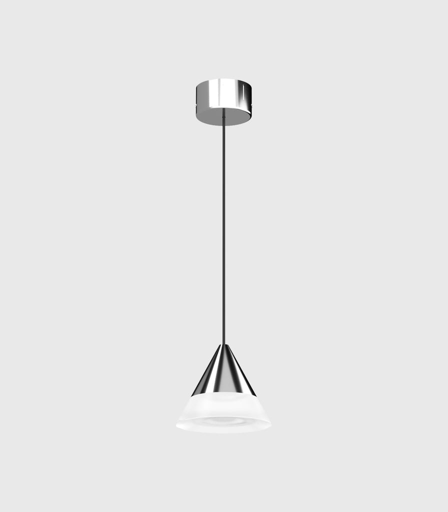 Linea Light Rossini Verdi Pendant Light in Verdi/ Chrome