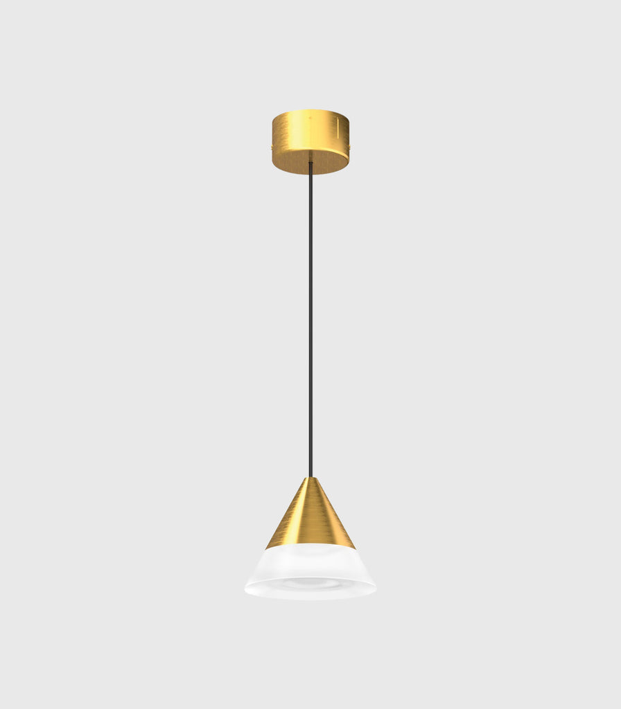 Linea Light Rossini Verdi Pendant Light in Verdi/ Gold