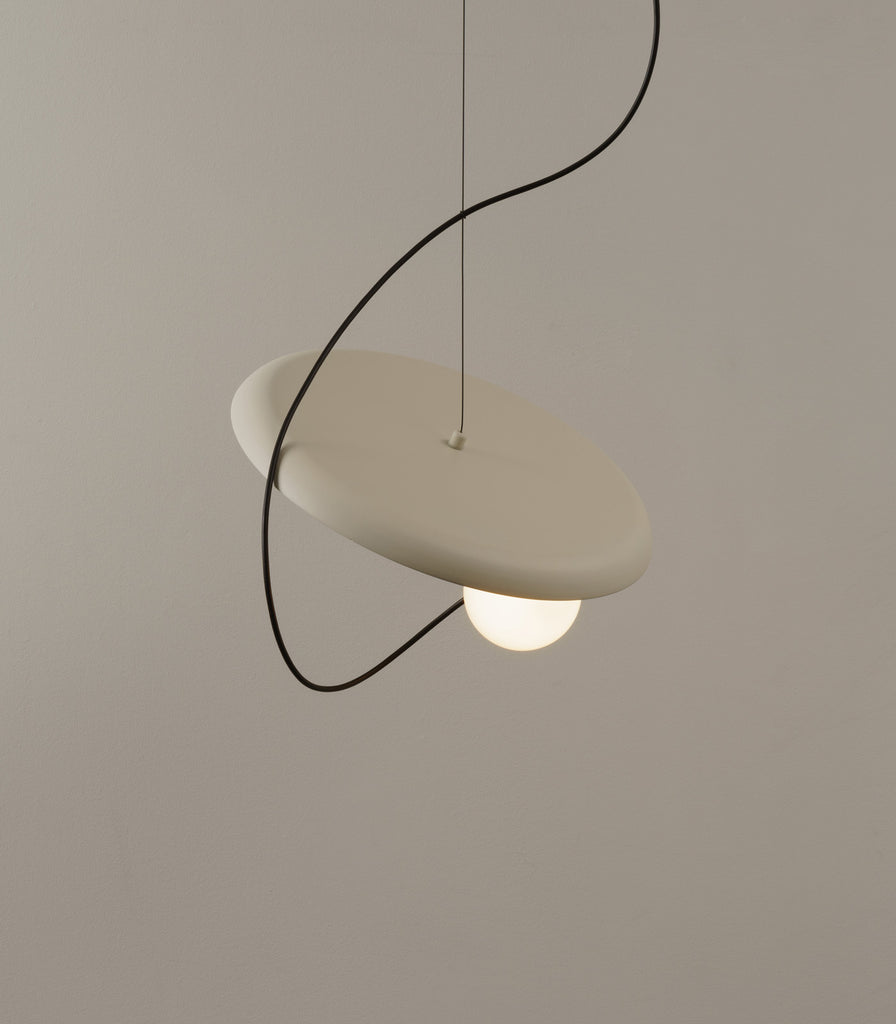 Milan Wire 38 Pendant Light featured within interior space