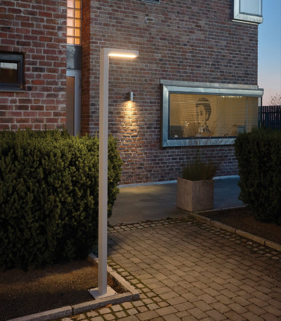Norlys Asker Pole Light featured within a outdoor space