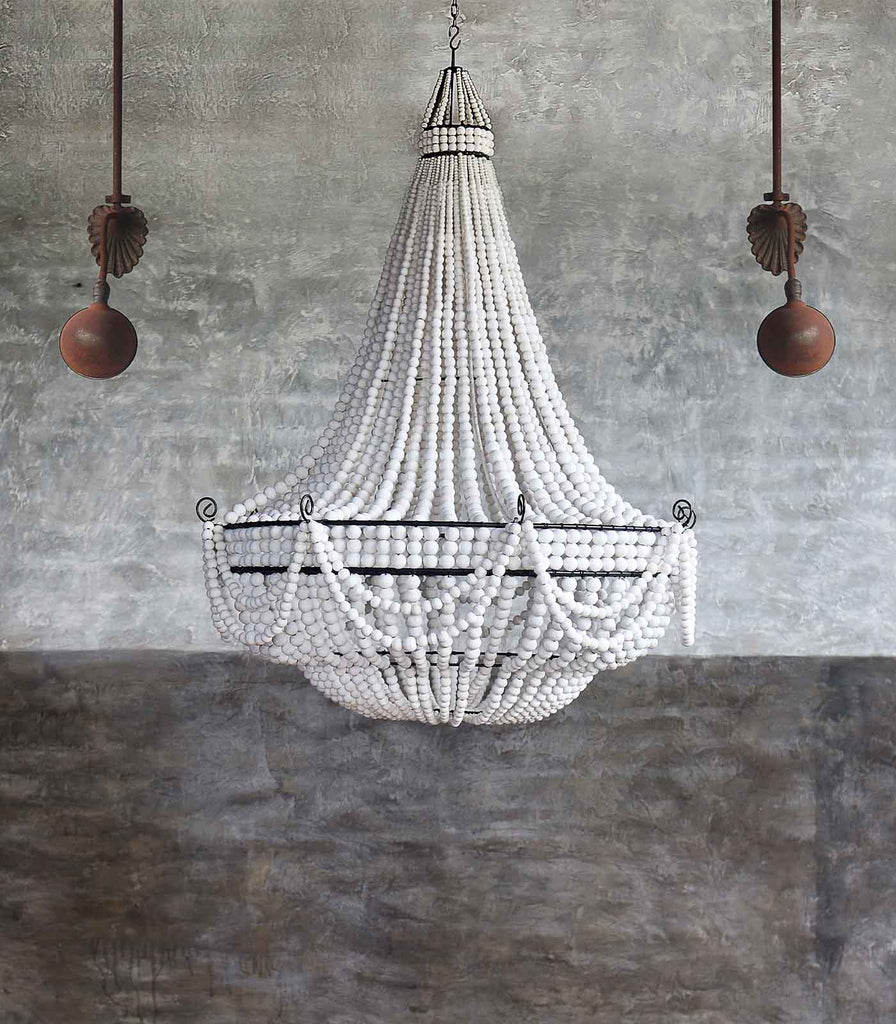 Gypset Cargo Port Douglas Chandelier in White