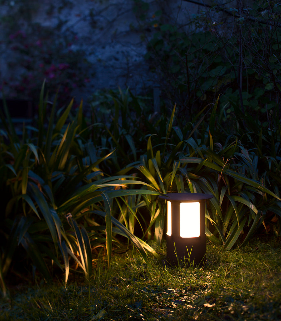 Il Fanale Porto II Bollard Light featured within a outdoor space