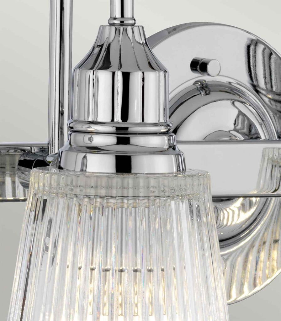 Elstead Addison 4lt Wall Light in Polished Chrome closeup