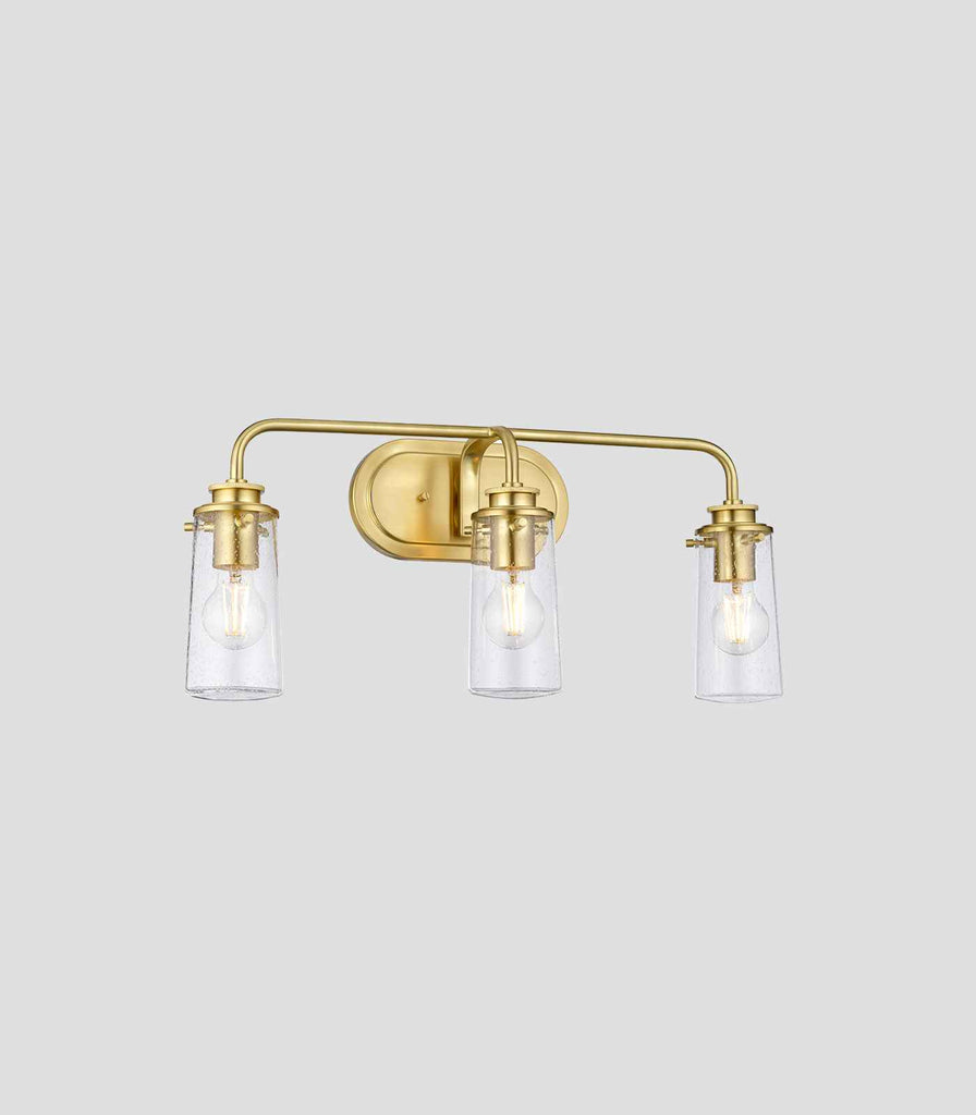 Elstead Braelyn 3lt Wall Light in Brushed Brass