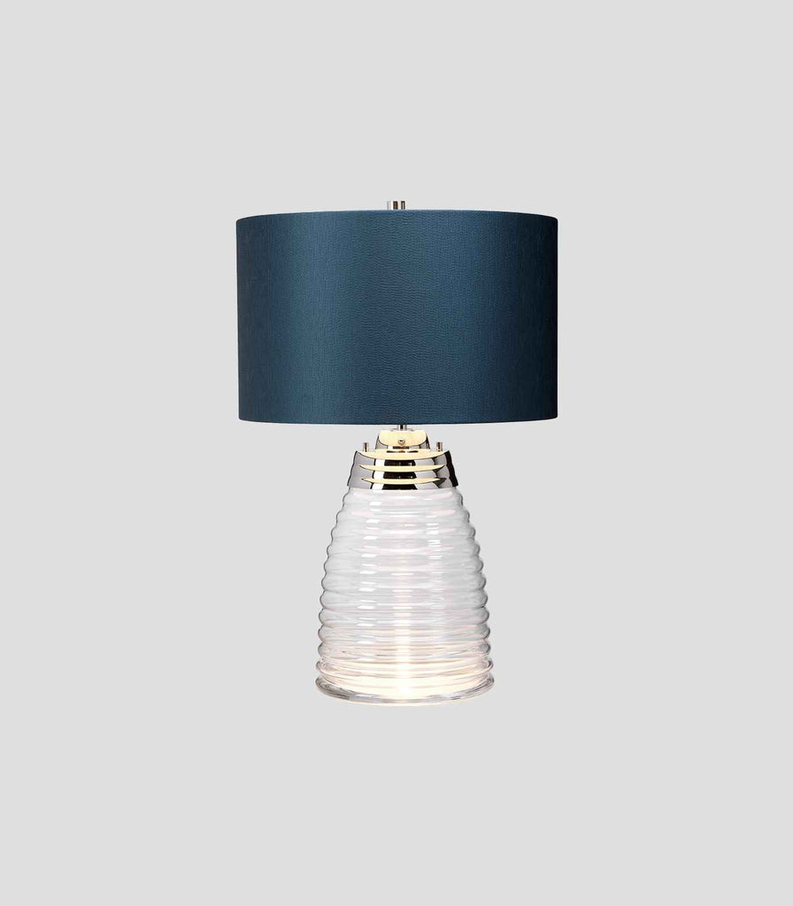 Elstead Milne Table Lamp in Teal