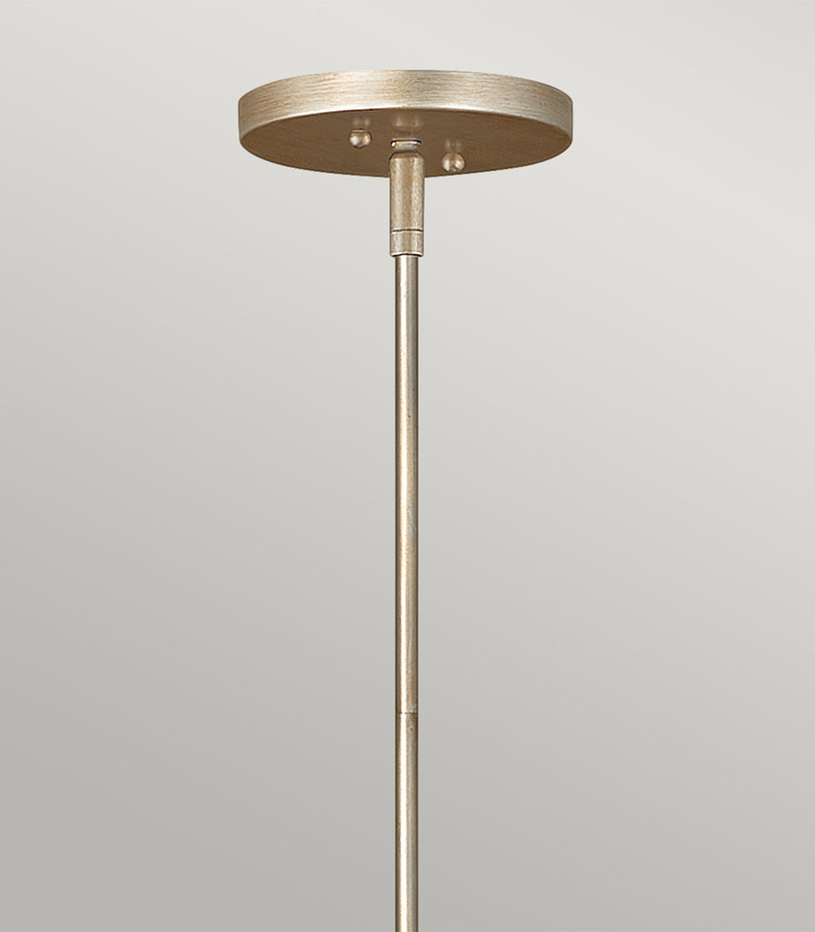 Elstead Reverie Pendant Light in Champagne Gold close up