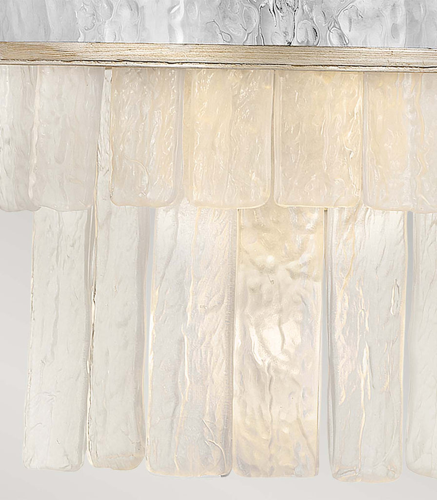 Elstead Reverie 2lt Wall Light in Champagene Gold close up