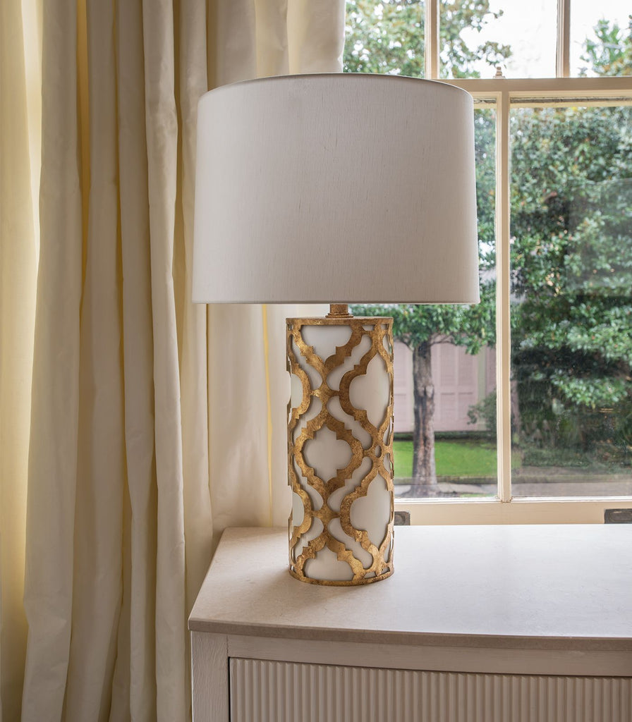 Elstead Arabella Table Lamp featured within a interior space