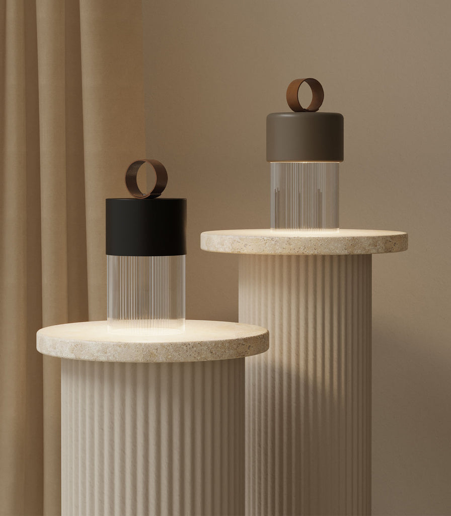 Aromas Bora Table Lamp featured within interior space